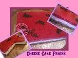 Cheese cake à la fraise