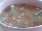 Soupe aux haricots verts façon minestrone