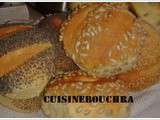 Pain aux grains varies خبز بحبوب مختلفة