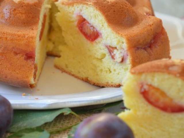 Recettes De Gâteau Aux Prunes Et Fromage Blanc 