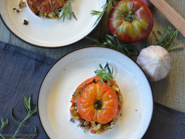 Recettes de Tomates Farcies et Légumes