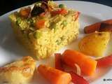 Biryani aux légumes / Riz brun aux légumes (Oman)