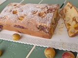 Cake aux mirabelles