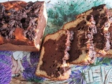 Cake marbré au chocolat noir et à la ricotta (sans gluten, keto/low carb)