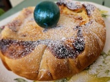 Gâteau traditionnel au fromage blanc pour le Pâques orthodoxe/ Pască cu branza si mascarpone
