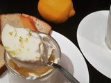 Lemon posset / Crème rapide au citron (sans gluten , low carb)