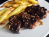 Magret de canard sauce miel-soja