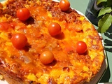Quiche sans pâte aux courgette et jambon