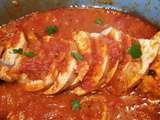 Rôti de dinde à la sauce tomate
