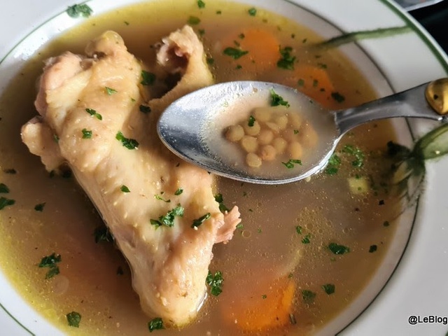 Soupe caribéenne au poulet - Recette