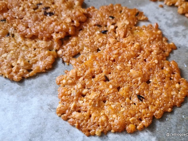 Recettes de Tuiles au Parmesan