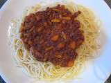 Spaghettis sauce bolognaise