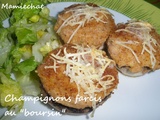Champignons farcis au Boursin
