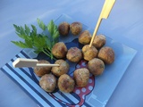 Petites boulettes de poulet épicées