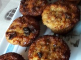 Petits muffins de brioche perdue