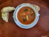 Bloody Mary soupe aux moules