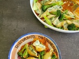 Conchiglie farcies à la ricotta aux épinards