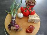 Fagioli con Cipolla di Tropea - Haricots avec oignons tendres rouges - version française