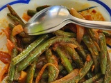 Haricots verts sambal goreng