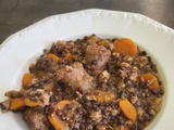 Lentilles aux fricandeaux