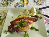 Pommes de terre sauce au parmesan