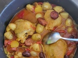 Poulet basquaise au piment d'Espelette et chorizo de Miljuschka