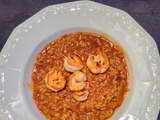 Risotto à la bisque de crevettes