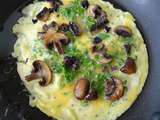 Rouleaux croustillants d'omelette et champignons de Nadiya Hussain