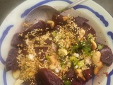 Salade de betteraves asiatique