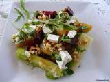 Salade de betteraves et poireaux d'Ottolenghi