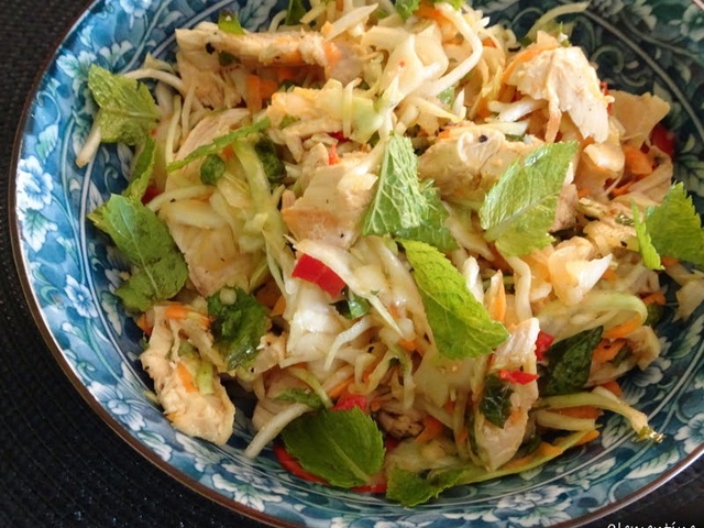 Wok de poulet au soja et chou blanc : recette asiatique facile