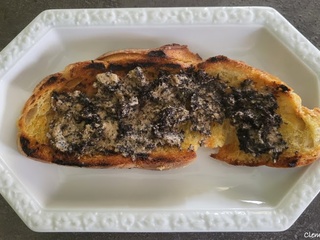 Toast chaud à la truffe de Pierre-Louis Marin