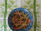 Tumis Taugé - Pousses de haricots mungo au wok