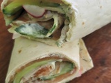 Wrap au saumon fumé