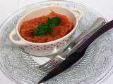 Courge spaghetti à la sauce tomate