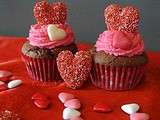 Cupcakes pour la Saint-Valentin (pour 12 cupcakes)