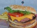 Double cheeseburger #recette petit budget (pour 6 personnes)