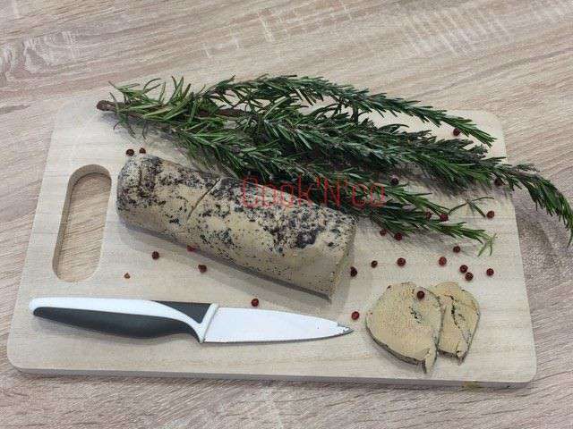 Recettes de Foie gras au gros sel