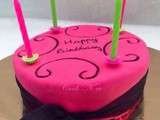 Gâteau  Happy birthday 
