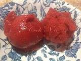 Glace fraise/framboise (pour 6 personnes)