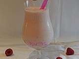 Milkshake framboise (pour un grand verre)