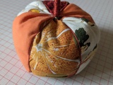 Citrouille en tissu