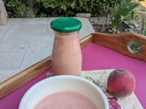 Coulis de pêches sans cuisson