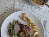 Cuisses de poulets à la moutarde au four
