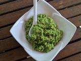 Pesto d'épinards frais