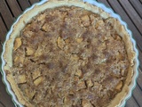 Tarte aux pommes amandine