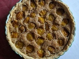 Tarte aux reine-claude et crème d'amande