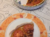 Tarte coulis de tomates au thon