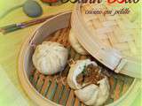 Banh Bao au porc au caramel citronnelle gingembre oeuf