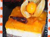 Cheesecake clémentine fond de gâteau bredele cannelle